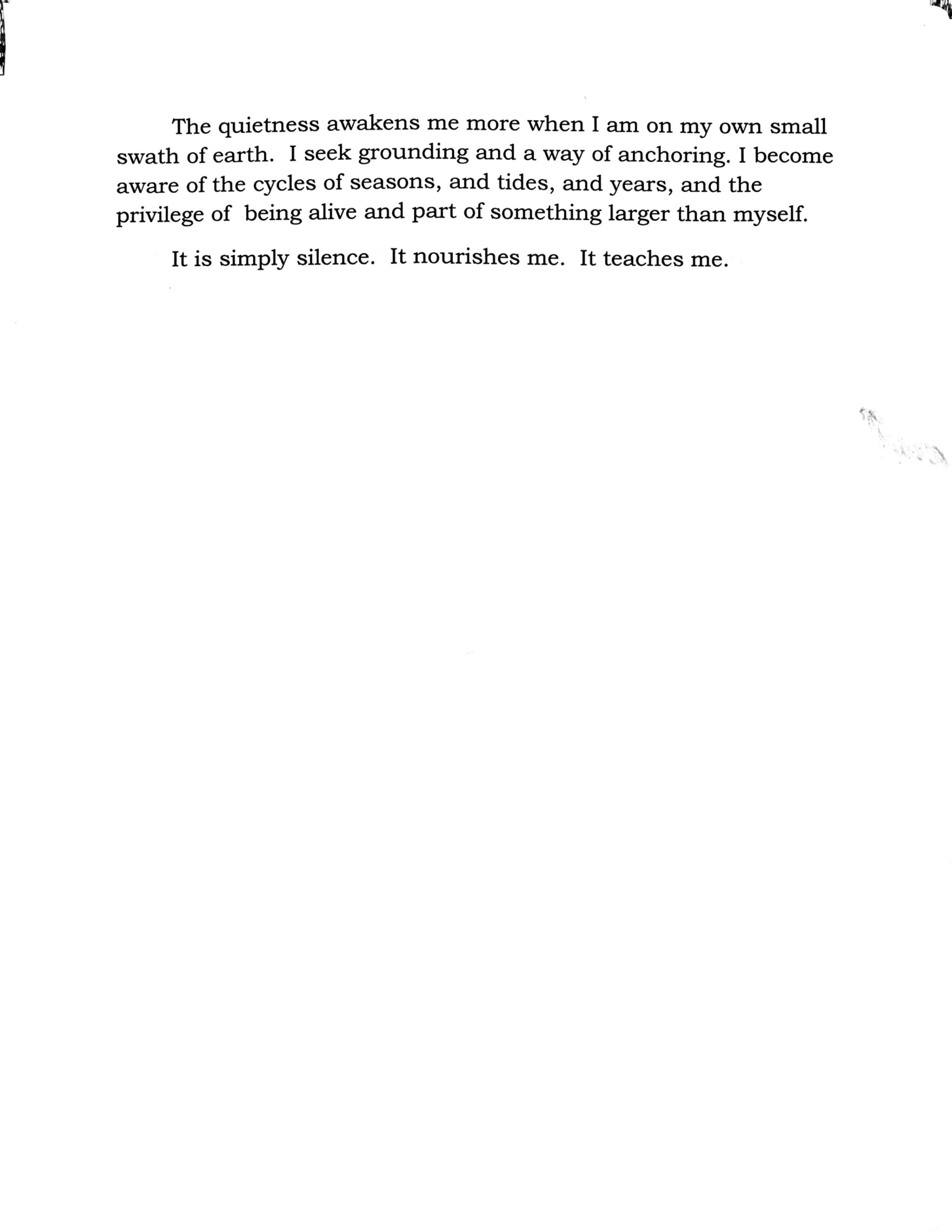 Original page 2 — A Silent Place