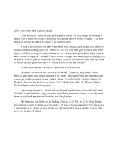 Jack and John and a game of golf-1