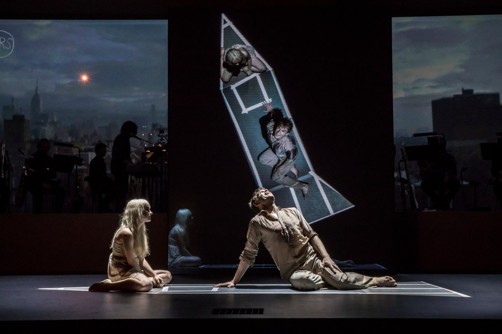 Michael C. Hall and Sophia Anne Caruso in Lazarus